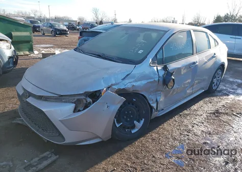 2020 Toyota Corolla Le from USA, damaged, VIN 5YFEPRAE2LP132154